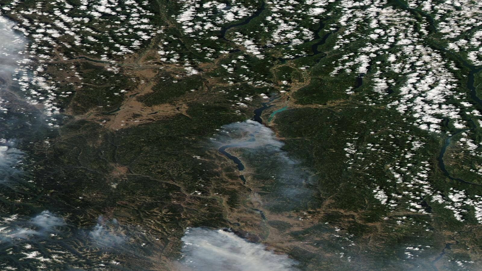 British Columbia Okanagan Wildfires