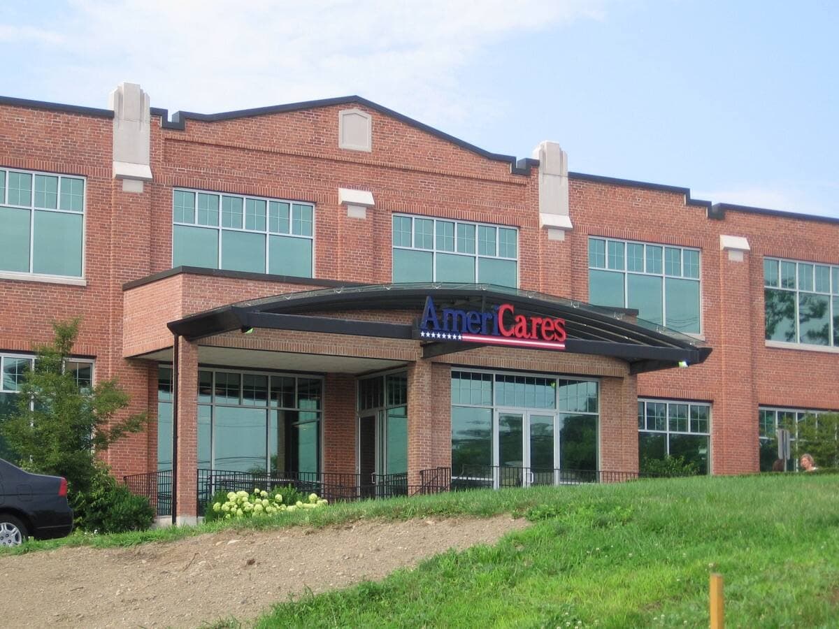 AmeriCares headquarters in Stamford, Connecticut — the global aid charity Bob Macauley founded